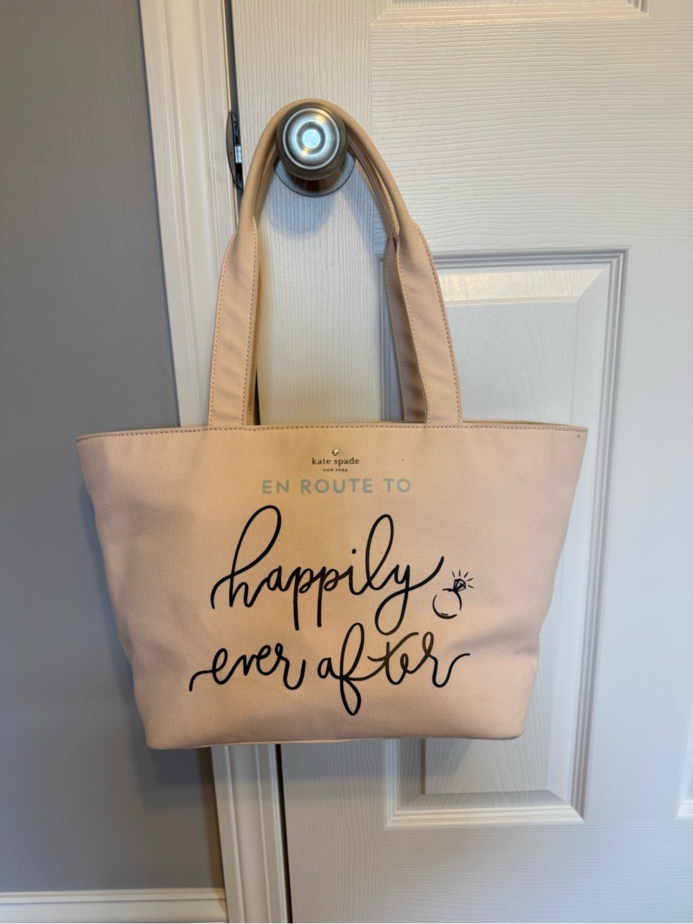 Kate Spade “En Route to Happily Ever After/ Honeymoon” Tote